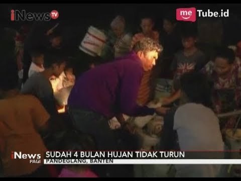 Dilanda Kekeringan, Warga Pandeglang Mendapat Bantuan dari BPBD - iNews Pagi 23/08