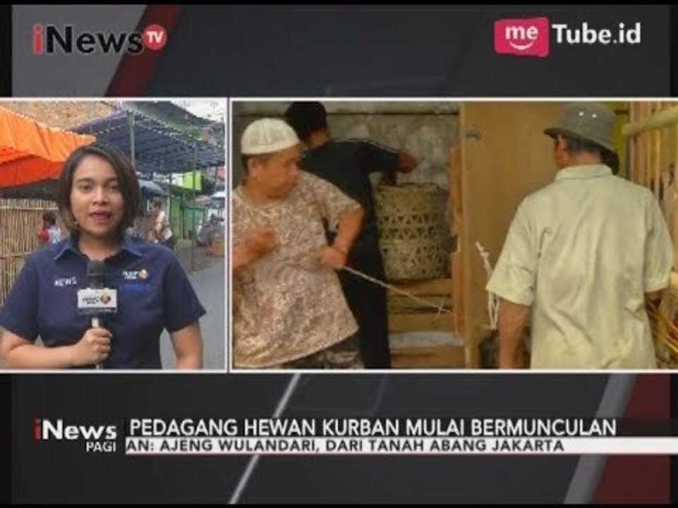 Jajaran Pedagang Hewan Qurban di Tanah Abang Menjelang Idul Adha - iNews Pagi 23/08