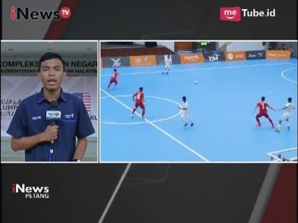 Situasi Pertandingan Futsal Putri Indonesia vs Thailand di Sea Games - iNews Petang 25/08