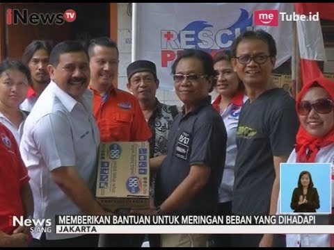 Tinjau Lokasi Kebakaran, Rescue Perindo Berikan Bantuan Pakaian & Obat - obatan - iNews Siang 24/08