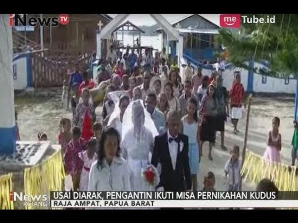 Unik!! Mengarak Pengantin Keliling Kampung Ala Suku Kawe Pulau Raja Ampat - iNews Petang 27/08