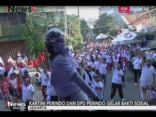 Download Video: Masih Dalam Rangka HUT RI, Kartini Perindo Gelar Senam Bersama & Bakti Sosial - iNews Malam 27/08