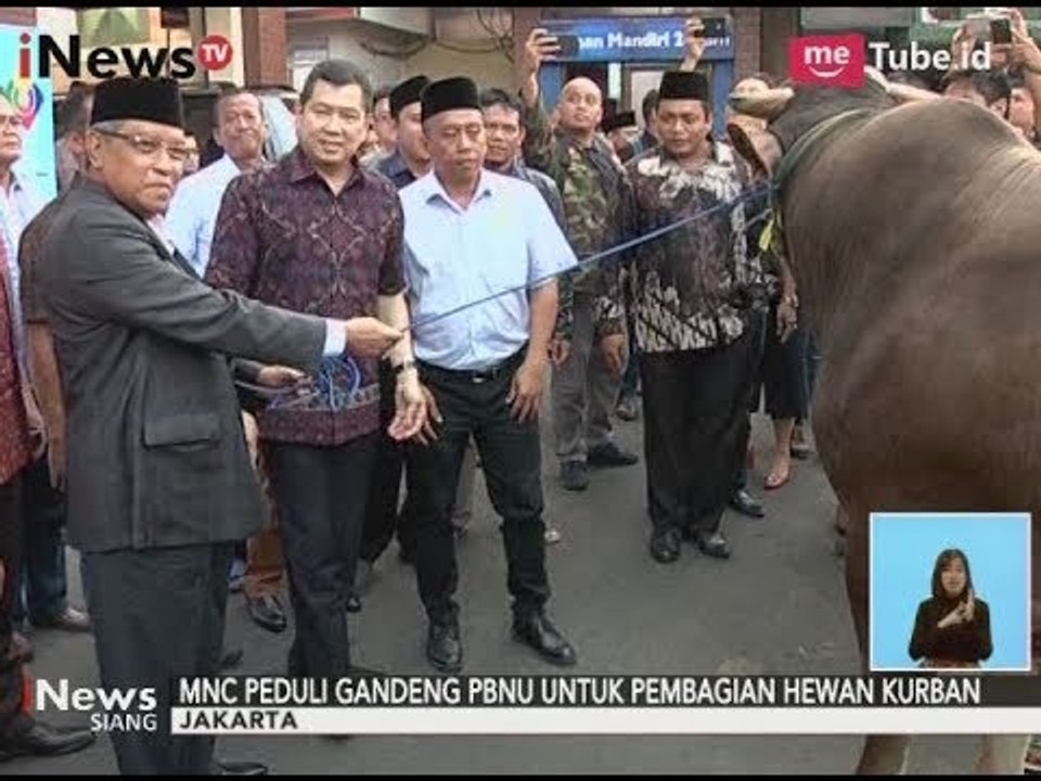 MNC Group Gandeng PBNU Dalam Pembagian Hewan Qurban Kepada yang Membutuhkan - iNews Siang 29/08