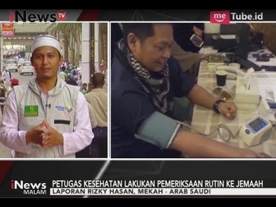 Jelang Wukuf, Jamaah Haji Indonesia Melakukan Pemeriksaan Kesehatan - iNews Malam 28/08