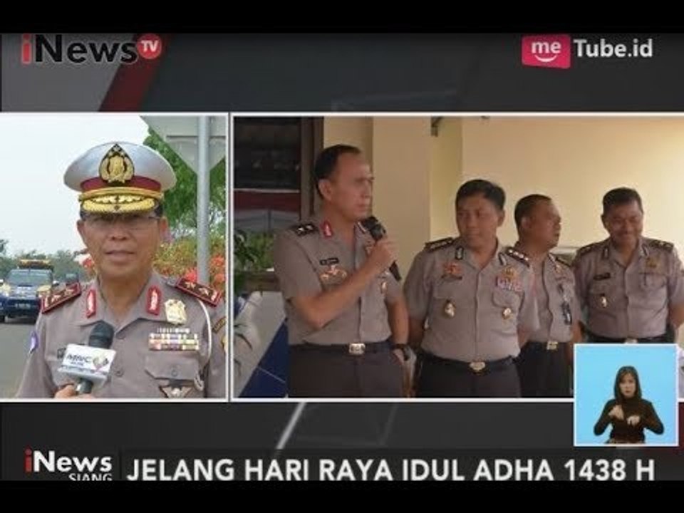 Jelang Libur Idul Adha, Kakorlantas POLRI Periksa Kesiapan Jalan Tol - iNews Siang 29/08