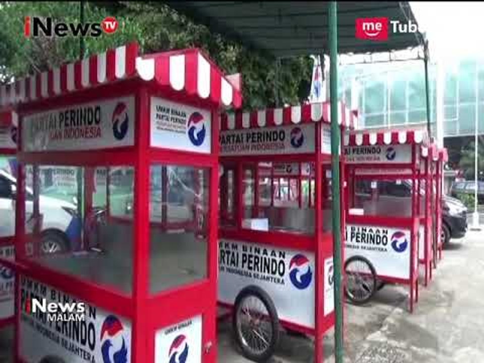 Meningkatkan Perekonomian, Perindo Diberbagai Daerah Berikan Gerobak Gratis - iNews Malam 28/08