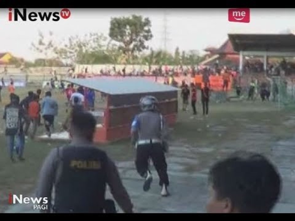 Lagi!! Kedewasaan yang Kurang Dari Suporter, Laga PSIR & PPSM Diwarnai Kericuhan - iNews Pagi 28/08