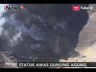 Kepulan Asap Masih Keluar Dari Kawah Gunung Agung - iNews Pagi 23/10