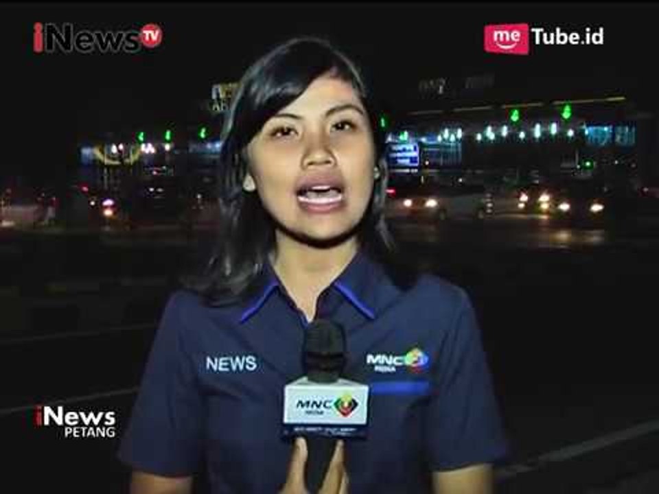 Kondisi Gerbang Tol Cikarang Utama Pada Malam Hari Arus Balik Liburan Idul Adha - iNews Petang 03/09