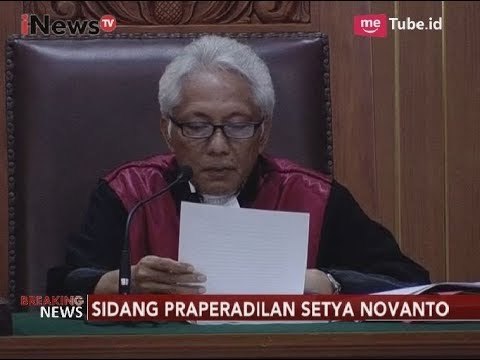 Informasi Terkini Sidang Praperadilan Setnov Pada Kasus Korupsi E-KTP - Breaking News 29/09