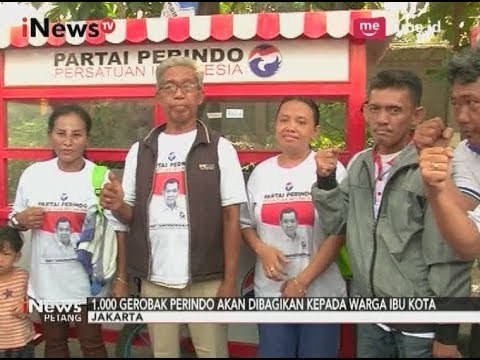 Menjadi Perhatian Perindo, Warga Ibukota Mendapat Gerobak Gratis - iNews Petang 03/09