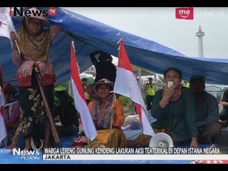 Aksi Eksploitasi Ilegal Tak Berhenti, Warga Gunung Kendeng Demo di Depan Istana - iNews Petang 04/09
