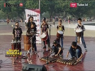 Penampilan Perkusi Sanggar Ciliwung Merdeka Part 03 - iNews Pagi Super Sunday 03/09