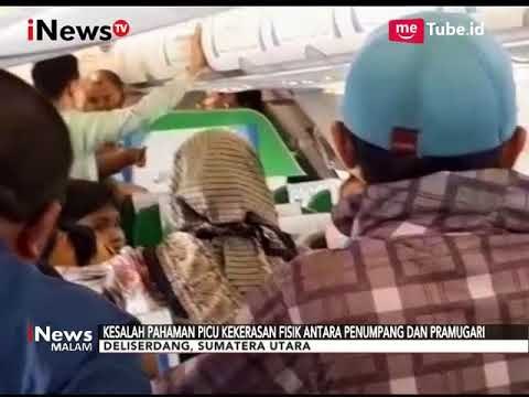 Salah Paham, Seorang Penumpang Menampar Pramugari Maskapai Citilink - iNews Malam 04/09