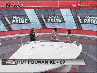 HUT Polwan ke - 69, Pelatihan Menjadi Polwan Disamakan Dengan Polisi Laki - Laki - iNews Prime 01/09