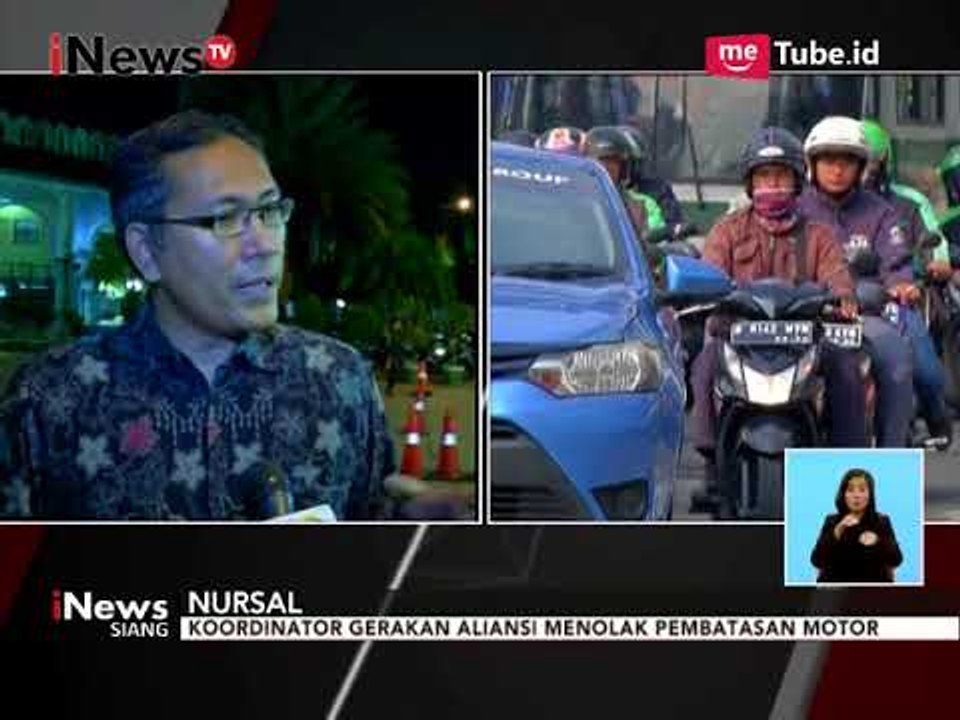 Larangan Melintas untuk Motor Dinilai Tidak Solutif & Tak Berpengaruh - iNews Siang 06/09