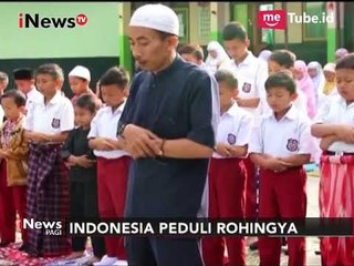 Sebagai Bentuk Kepedulian Terhadap Rohingya, Ratusan Pelajar Lakukan Sholat Ghoib - iNews Pagi 07/09