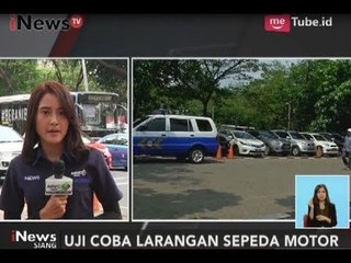 Descargar video: Pelarangan Jalur Motor, Pemprov DKI Pilih IRTI Sebagai Salah Satu Kantong Parkir - iNews Siang 07/09