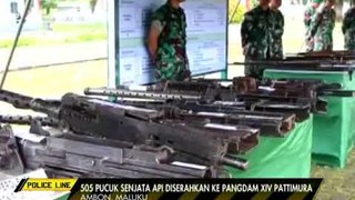 Razia Senjata Ilegal, Petugas Temukan 505 Pucuk Senjata Api Ilegal - Police Line 07/09