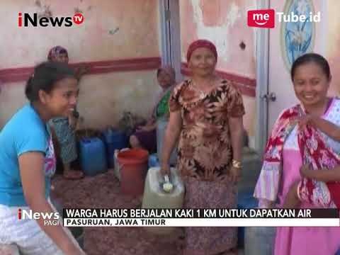 Demi Dapatkan Air Bersih, Warga Harus Tempuh 1 Km Perjalanan - iNews Pagi 06/09