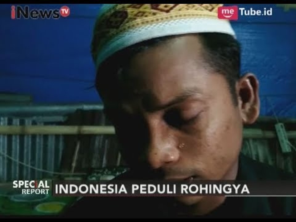 Terharu! Pengungsi Rohingya Mengaji Sambil Mena...