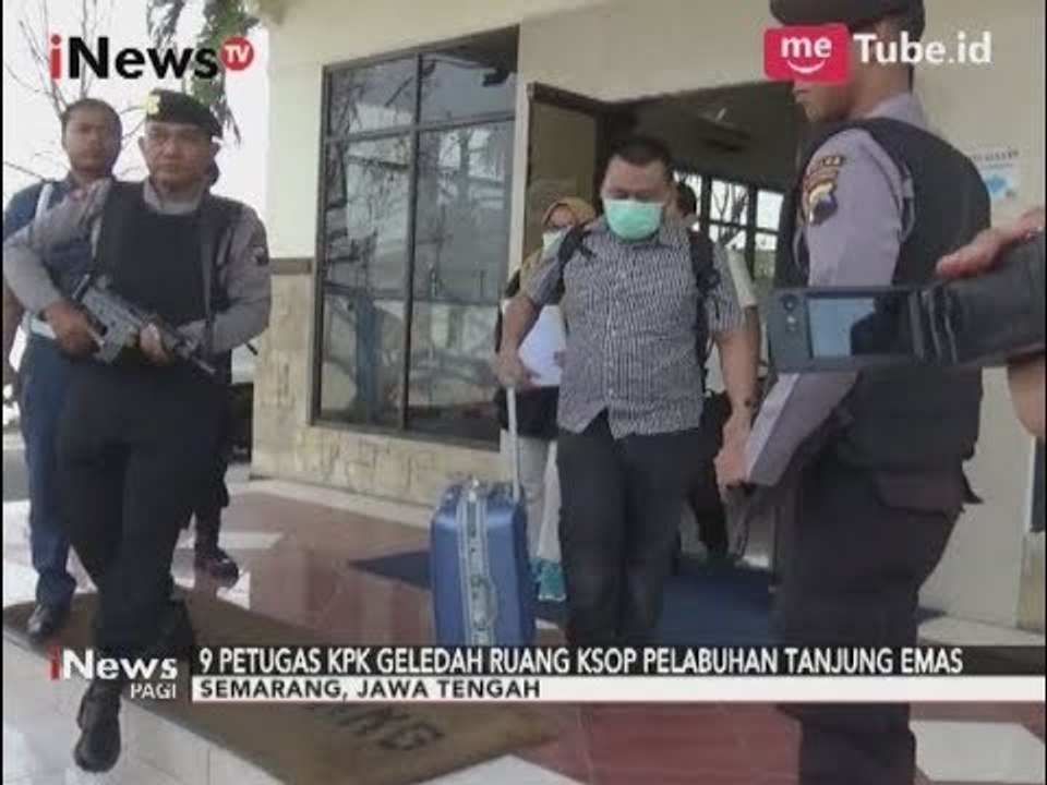 WOW! KPK Menggeledah Kantor KSOP Tanjung Emas Semarang Jawa Tengah - iNews Pagi 07/09