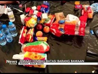 Koper Jemaah Haji Diperiksa Ketat di Bandara King Abdulaziz - iNews Petang 08/09