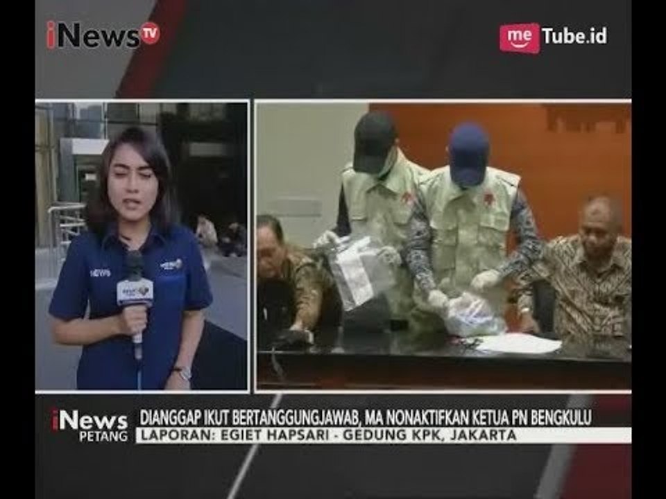 Dianggap Ikut Bertanggungjawab, Ketua PN Bengkulu Dinonaktifkan MA - iNews Petang 08/09