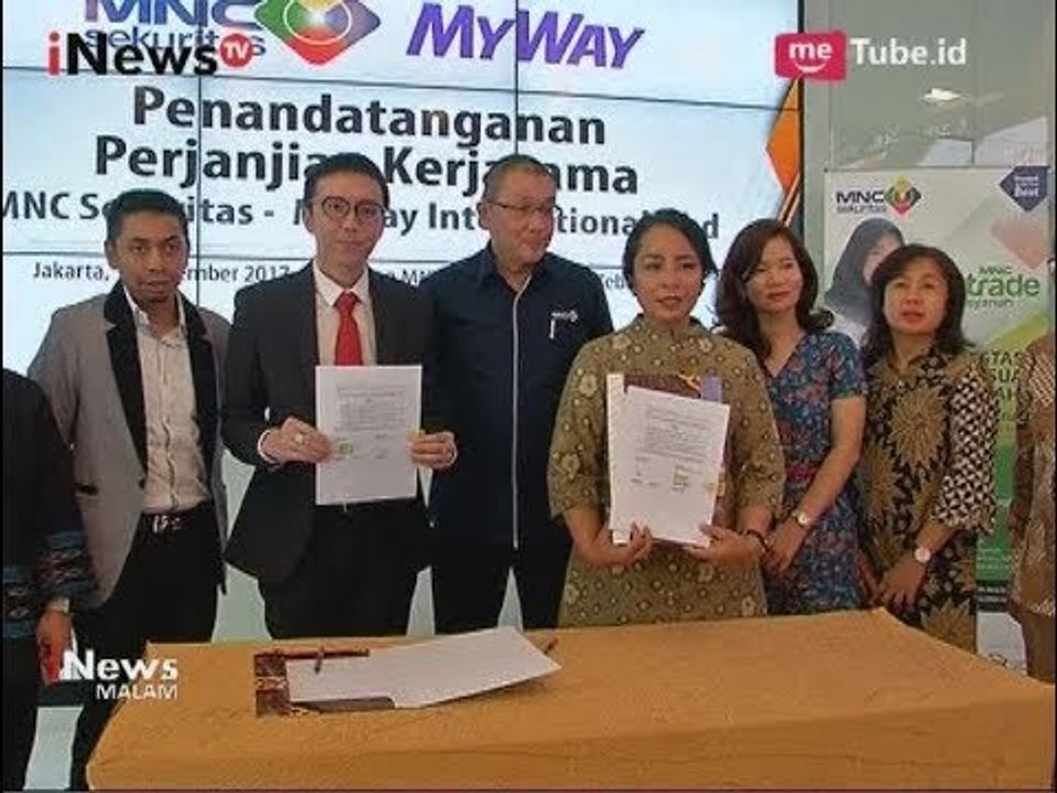 Garap Pasar Modal Syariah, MNC Sekuritas Bekerjasama dengan Myway - iNews Malam 08/09