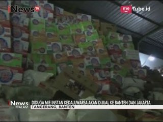 Télécharger la video: BPOM Banten Amankan 100 Ribu Kg Mie Instan Kadaluarsa yang Siap Edar - iNews Malam 09/09