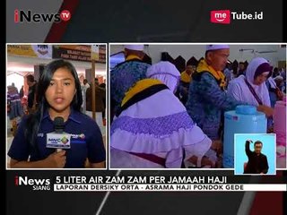 Download Video: Usai Laksanakan Ibadah Haji, 388 Jamaah Haji Tiba di Asrama Haji Pondok Gede - iNews Siang 09/09