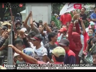 Warga Depok Gelar Aksi Tolak Sistem Satu Arah yang Dianggap Merugikan - iNews Petang 07/09