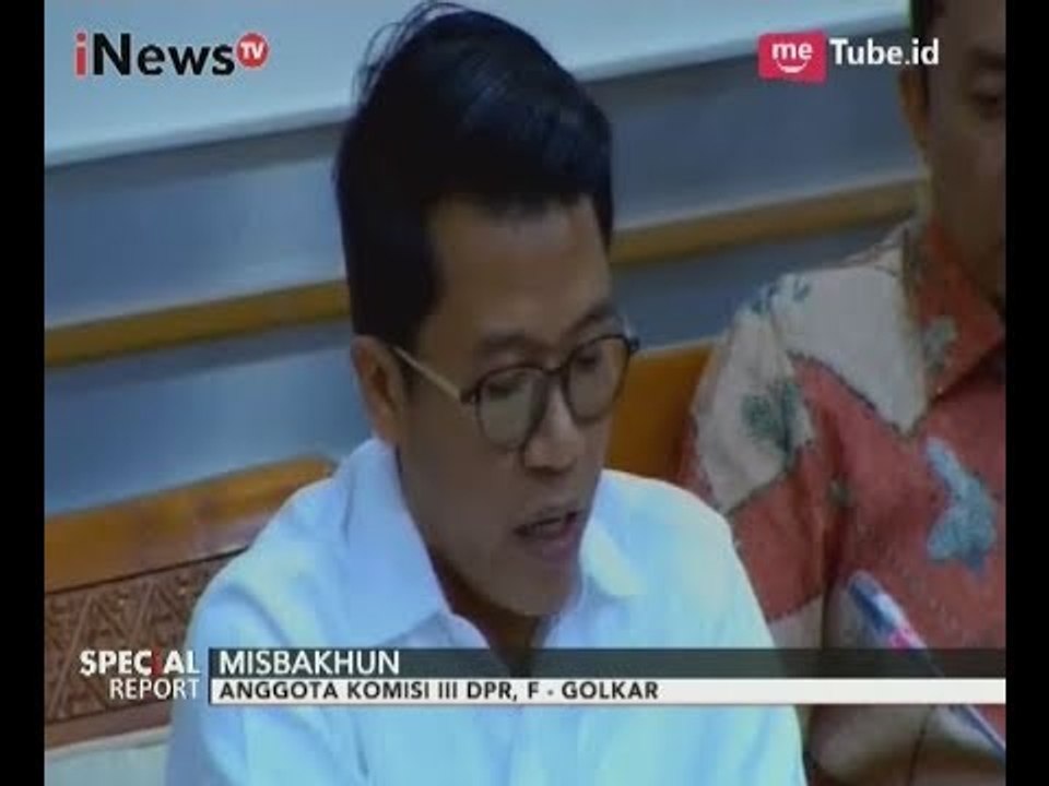 Pertanyaan Misbakhun Kepada KPK Terkait Pengangkatan Penyidik Polri ke KPK - Special Report 12/09