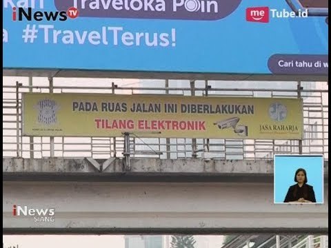 Kawasan Rasuna Said Sudah Berlakukan Tilang Elektronik Atau Tilang Dari CCTV - iNews Siang 12/09