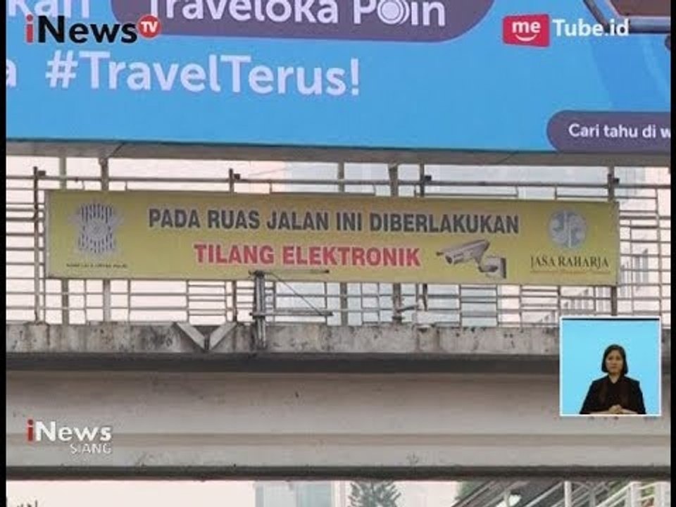 Kawasan Rasuna Said Sudah Berlakukan Tilang Elektronik Atau Tilang Dari CCTV - iNews Siang 12/09