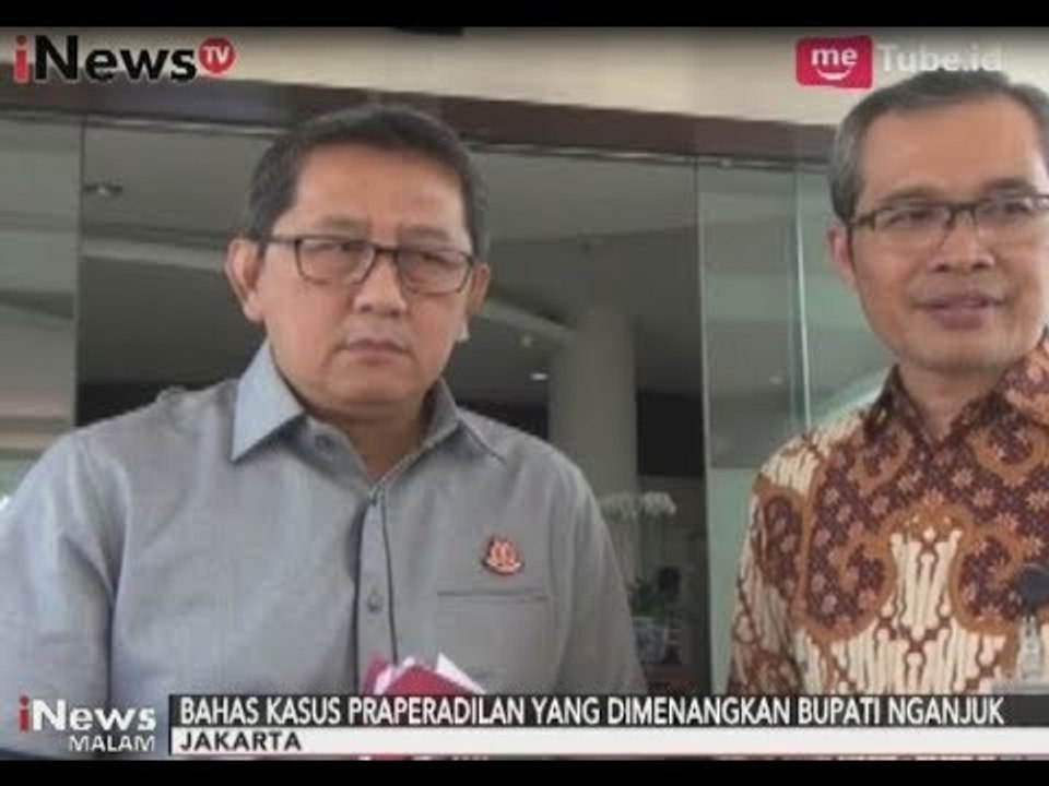 Wakil Ketua KPK Temui Dirdik Jampidsus Kejagung Untuk Bahas Kasus Praperadilan - iNews Malam 13/09