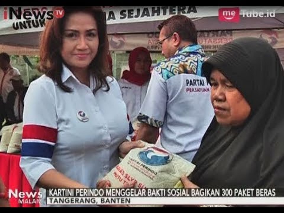 Berkontribusi Majukan Indonesia, Kartini Perindo Gelar Bakti Sosial di Tangerang - iNews Malam 13/09