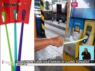 Tongkat Toll, Alat yang Bisa Mempermudah Menaruh Kartu e-Toll Saat Tap in - iNews Siang 14/09