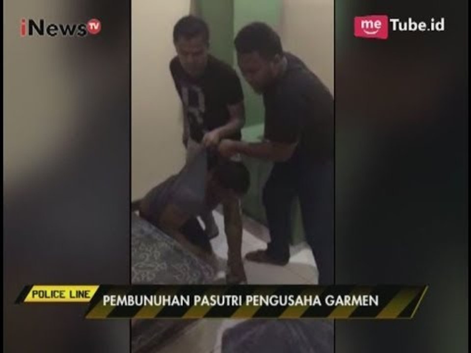 Video Detik-detik Penangkapan Tersangka Pembunuhan Pasutri Pengusaha Garmen - Police Line 15/09