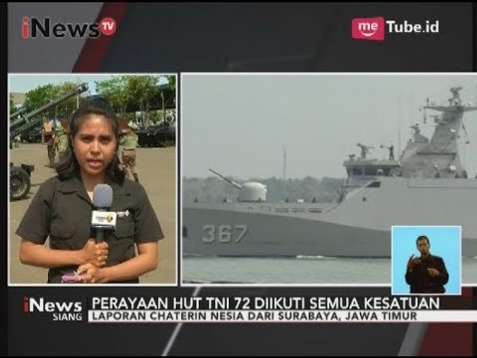 Rayakan HUT TNI ke-72, TNI Gelar Pameran Alat Utama Sistem Senjata - iNews Siang 16/09