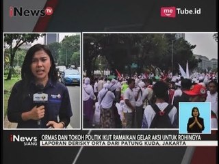 Ribuan Massa & Tokoh Politik Gelar Aksi Bela untuk Etnis Rohingya di Monas - iNews Siang 16/09