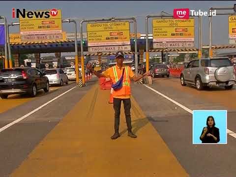 Kondisi GT Halim Utama Berlangsung Lancar pada Uji Coba Bayar Tol Non Tunai - iNews Siang 16/09