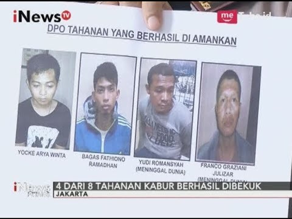 Polisi Berhasil Tangkap 4 Tahanan yang Kabur, 2 Diantaranya Tewas Ditembak - iNews Petang 17/09