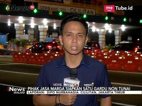 Jasa Marga Sudah Menerapkan Transaksi Non Tunai di GT Cililitan - iNews Malam 19/09