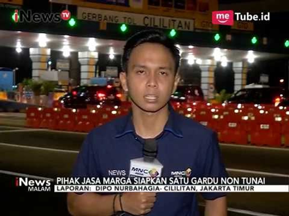 Jasa Marga Sudah Menerapkan Transaksi Non Tunai di GT Cililitan - iNews Malam 19/09