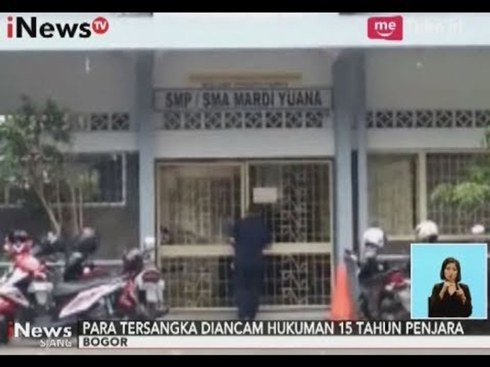 Tersangka Dalam Kasus Gladiator Siswa Terancam Hukuman 15 Tahun Penjara - iNews Siang 20/09