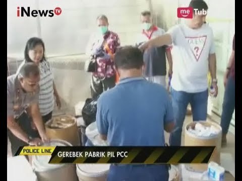 Kembali! Setelah Cimahi, Polisi Kembali Menggerebek Pabrik Obat PCC di Banyumas - Police Line 20/09