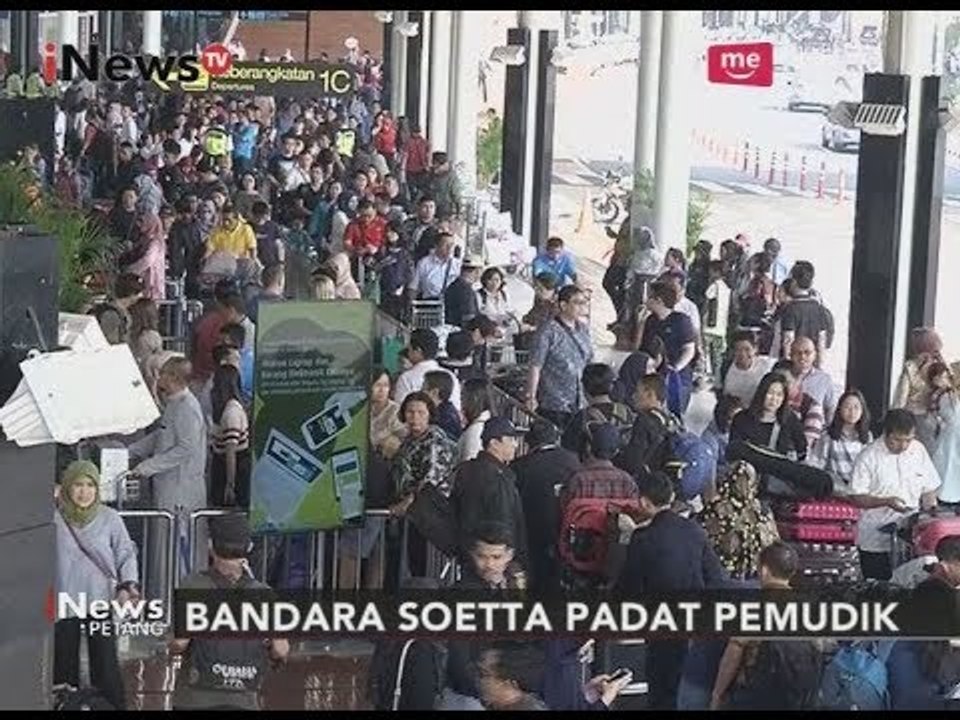 Memasuki Libur Panjang, Bandara Soetta Dipadati Calon Penumpang - iNews Petang 21/09