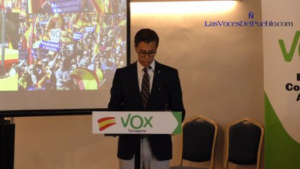 Alberto Torradas: "VOX nunca se rendirá" ante los enemigos de España