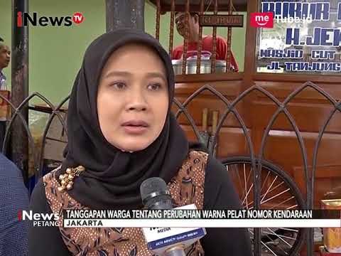 Warna Nomor Pelat akan Diganti? Begini Tanggapan Masyarakat - iNews Petang 24/09